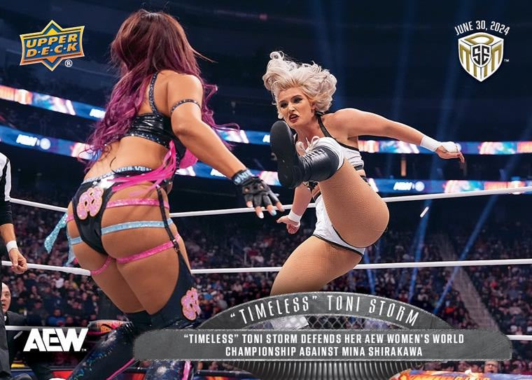 “Timeless” Toni Storm – “Timeless” Toni Storm Defends HER AEW Women’s World Championship Against Mina Shirakawa