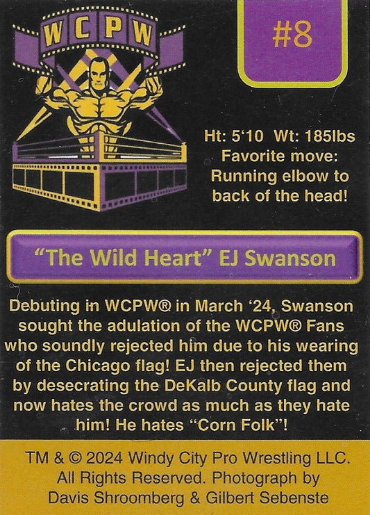 “The Wild Heart” EJ Swanson trading card PW Catalog