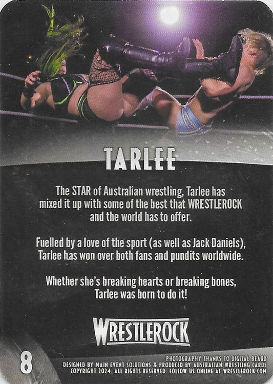 Tarlee trading card PW Catalog