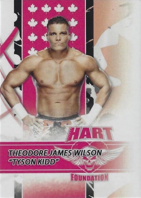 Theodore James Wilson – “Tyson Kidd” trading card PW Catalog