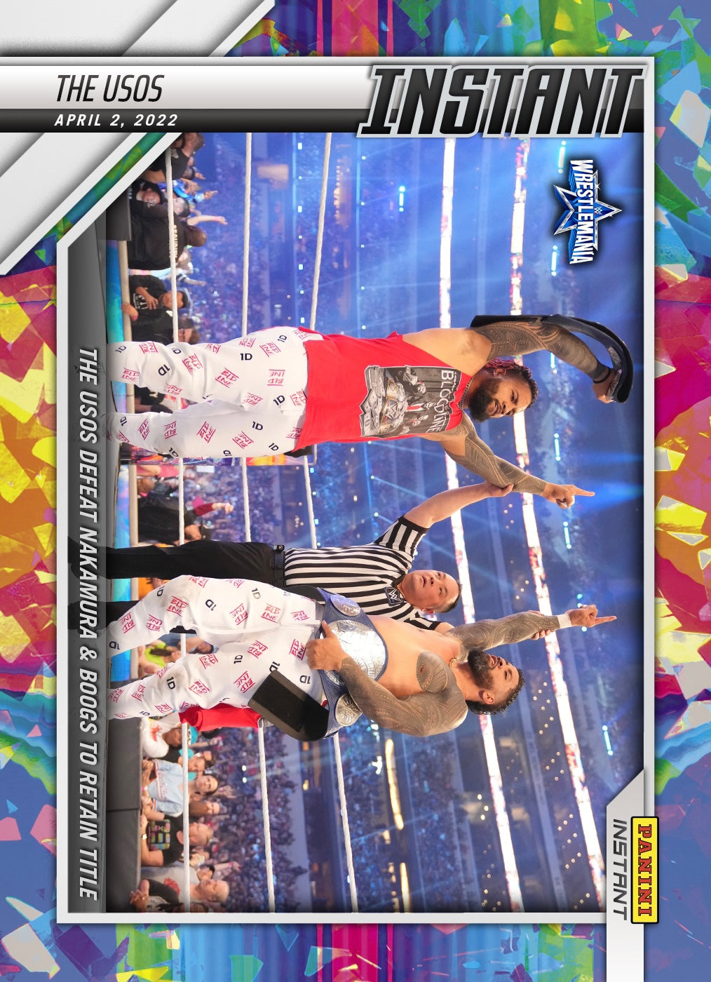 The Usos – The Usos Defeat Nakamura & Boogs to Retain Title