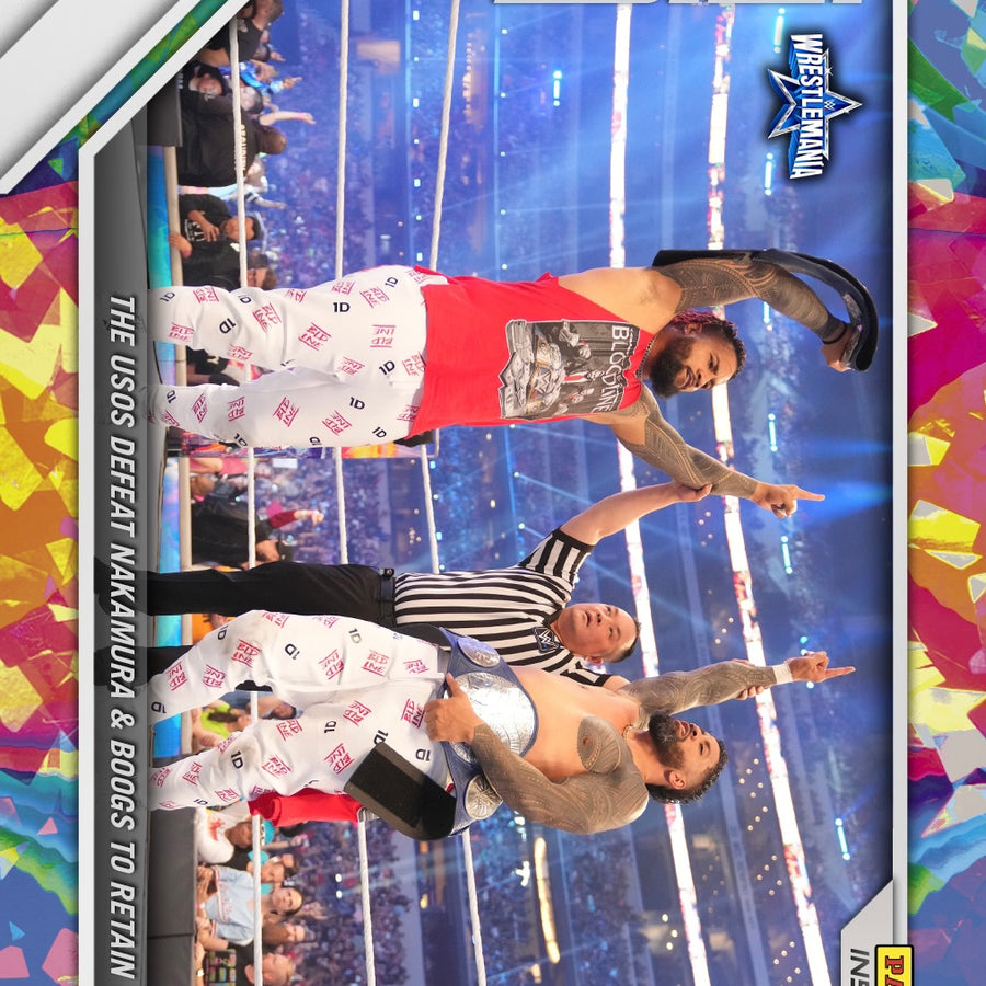 The Usos – The Usos Defeat Nakamura & Boogs to Retain Title
