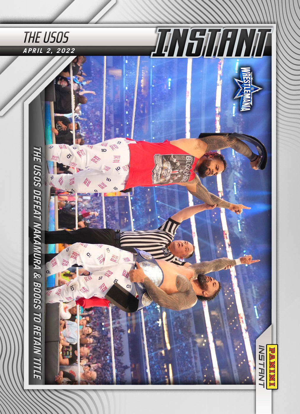The Usos – the Usos Defeat Nakamura & Boogs to Retain Title