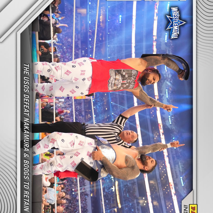 The Usos – the Usos Defeat Nakamura & Boogs to Retain Title