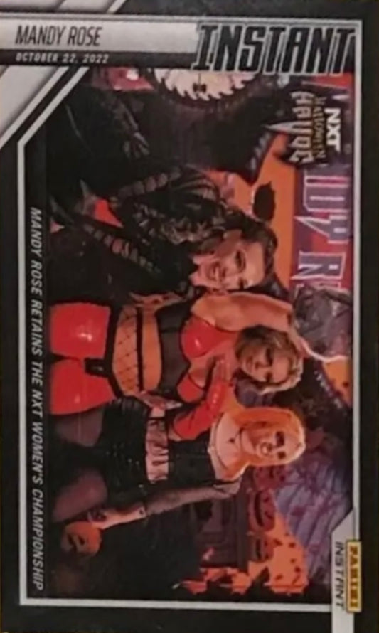 Mandy Rose – Mandy Rose Retains the NXT Women’s Championship trading card PW Catalog