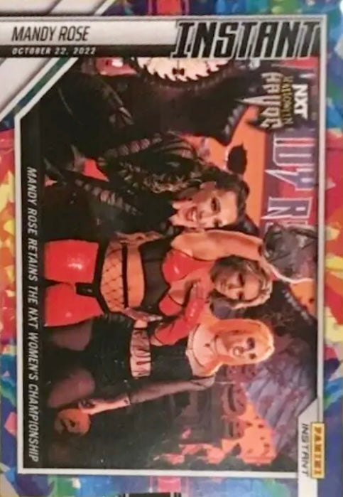 Mandy Rose – Mandy Rose Retains the NXT Women’s Championship trading card PW Catalog