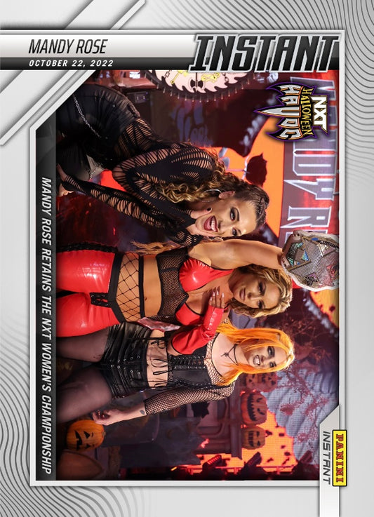 Mandy Rose – Mandy Rose Retains the NXT Women’s Championship trading card PW Catalog