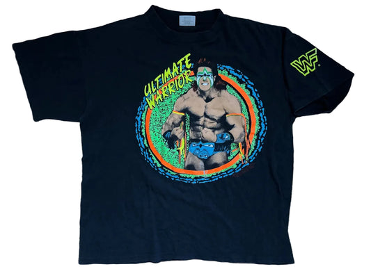 1991 WWF Ultimate Warrior T-shirt Pwcatalog