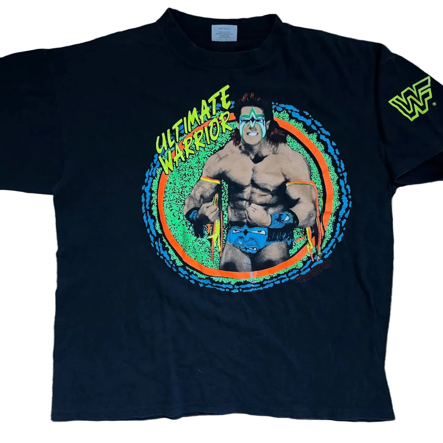1991 WWF Ultimate Warrior T-shirt Pwcatalog