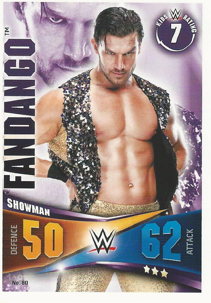 WWE Topps Slam Attax Rivals 2014 Fandango #80
