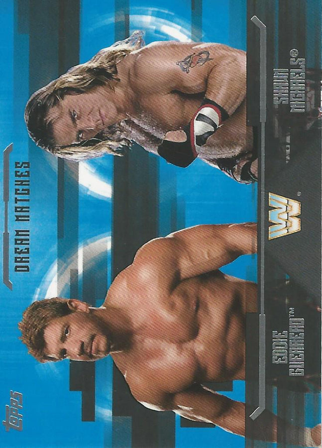 WWE Topps Undisputed 2017 Eddie Guerrero vs Shawn Michaels D5 trading card PW Catalog