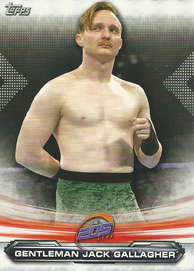 WWE Topps Raw 2019 Gentleman Jack Gallagher #80