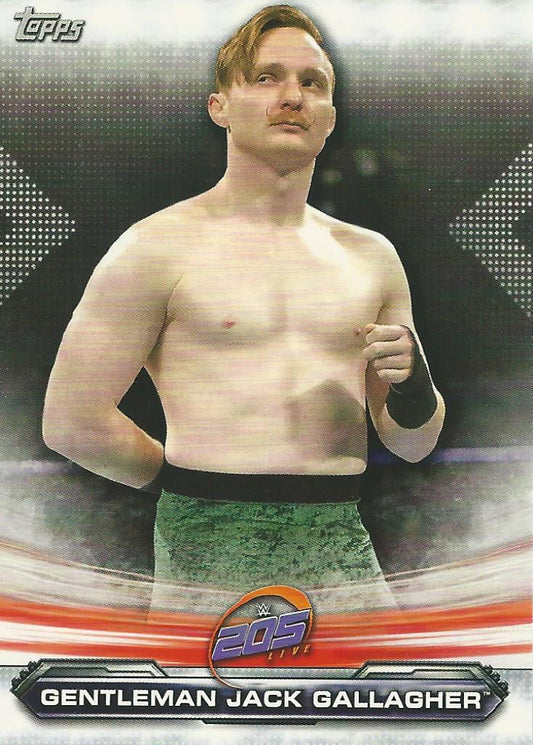 WWE Topps Raw 2019 Gentleman Jack Gallagher #80