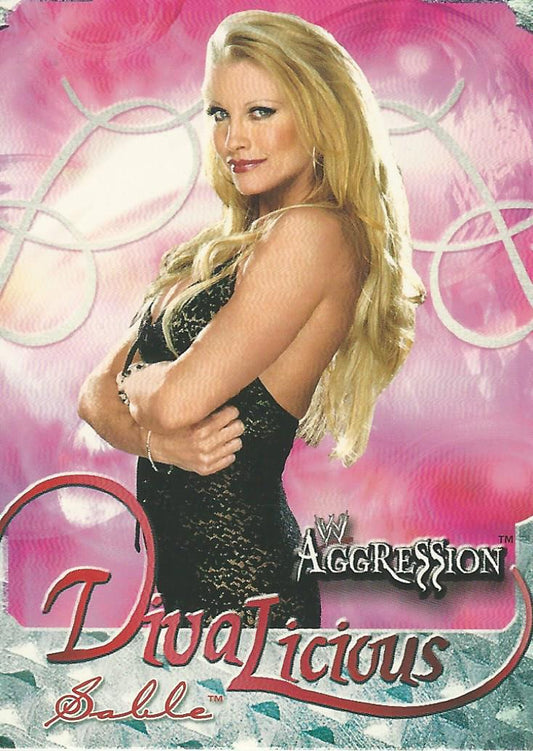 WWE Fleer Aggression 2003 Sable #80