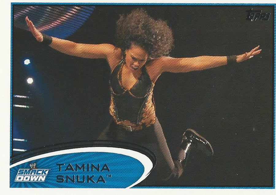 WWE Topps 2012 Tamina #80
