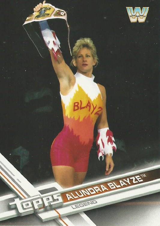 WWE Topps Then Now Forever 2017 Alundra Blayze #181