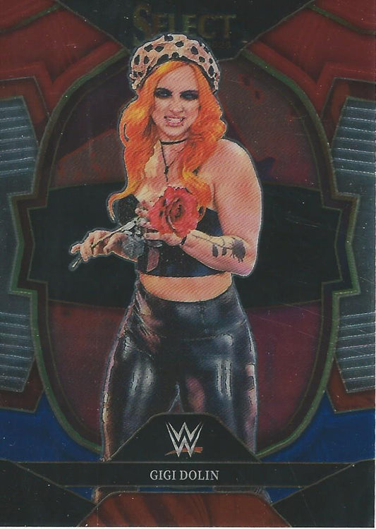 WWE Panini Select 2023 Red/Silver/Blue Gigi Dolin #83