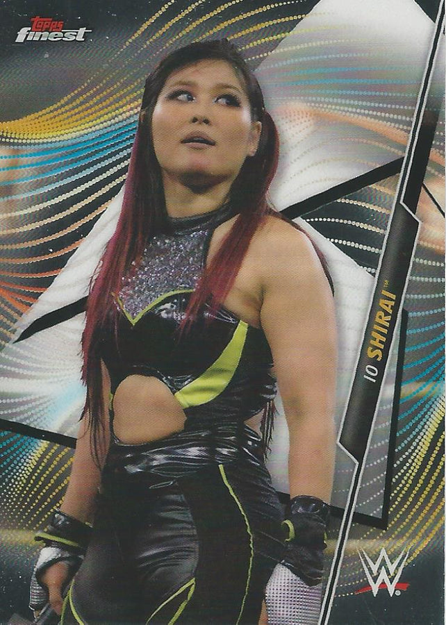 WWE Topps Finest 2020 Io Shirai #80