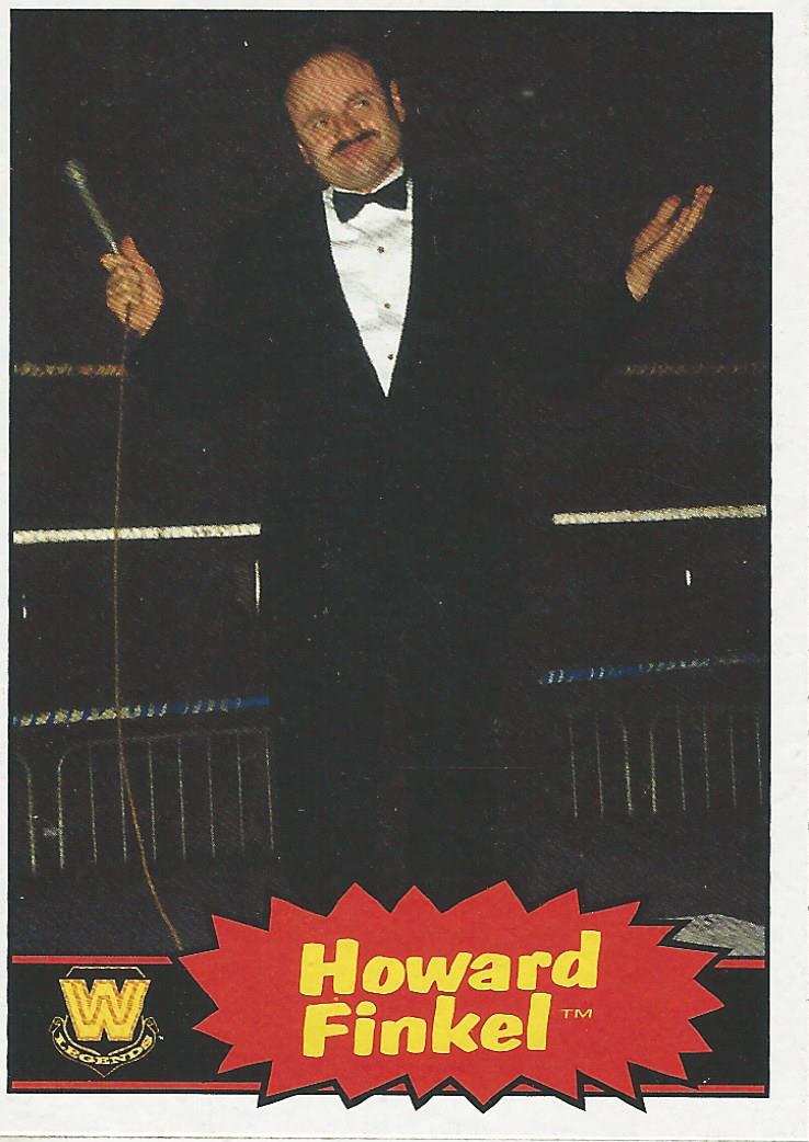 WWE Topps Heritage 2012 Howard Finkel #80