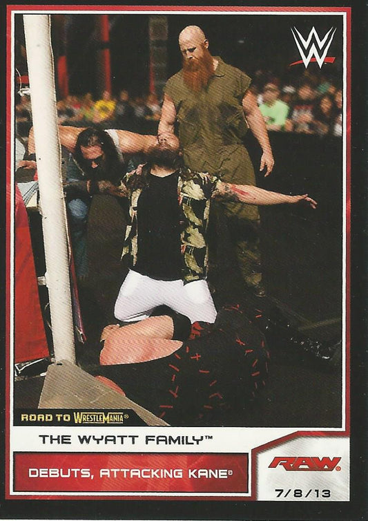 WWE Topps Road to Wrestlemania 2014 Bray Wyatt #20