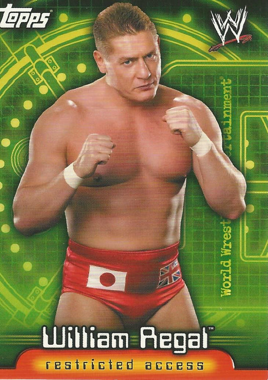 WWE Topps Insider 2006 William Regal #80