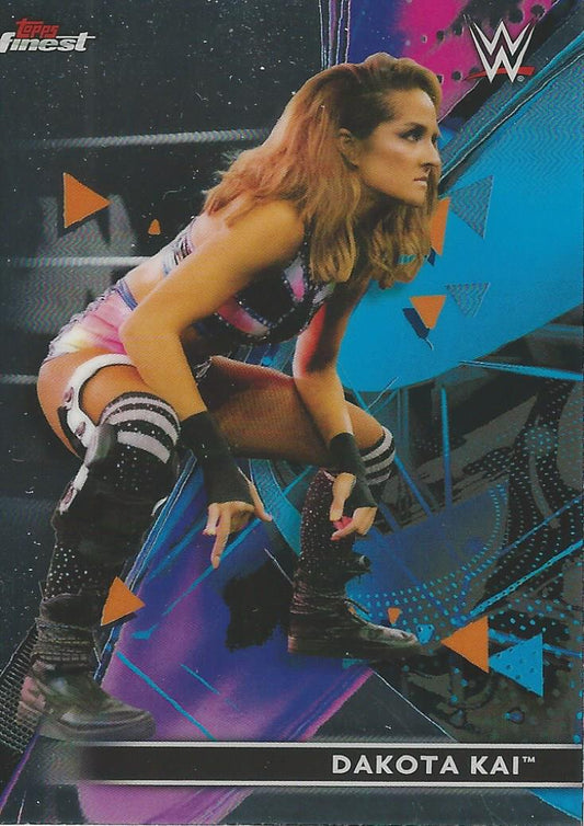 WWE Topps Finest 2021 Dakota Kai #80