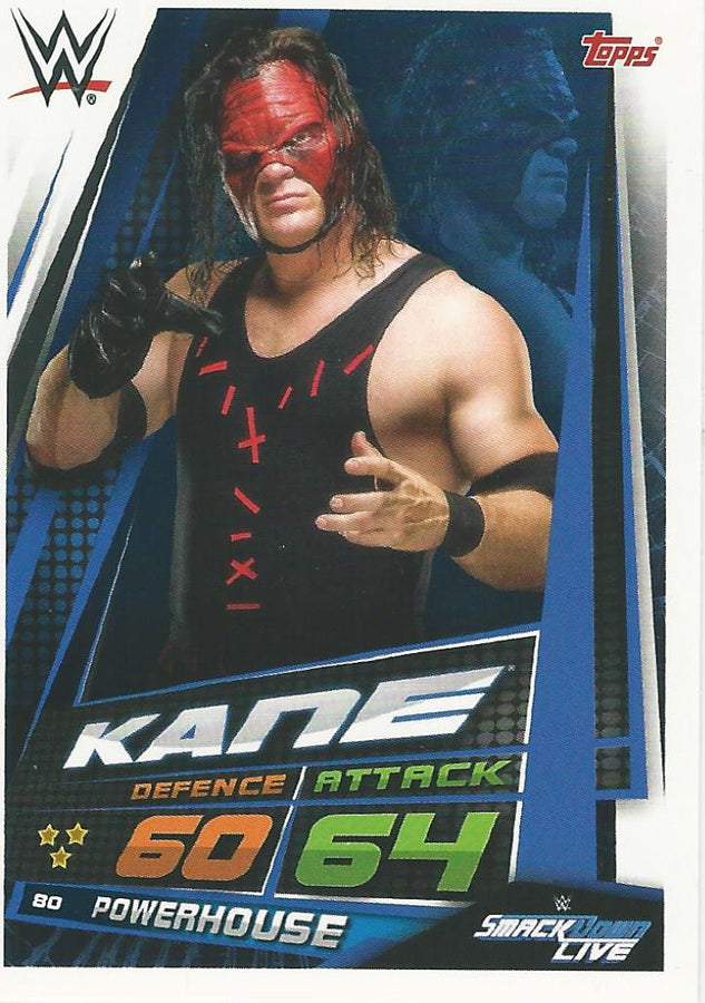 WWE Topps Slam Attax Universe 2019 Kane #80