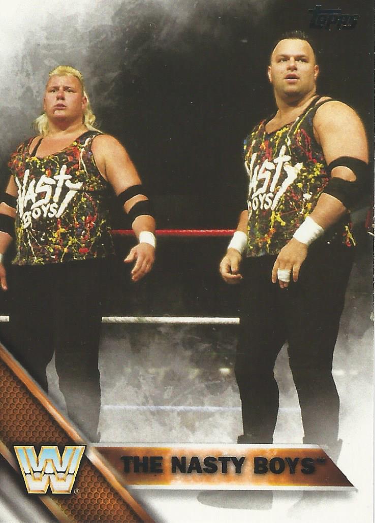 WWE Topps 2016 Nasty Boys #80