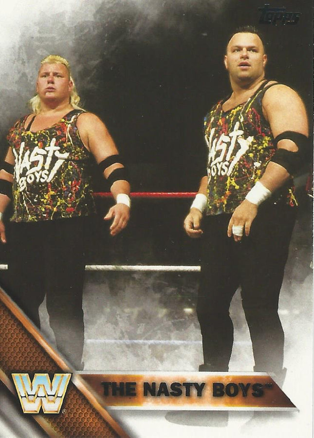 WWE Topps 2016 Nasty Boys #80