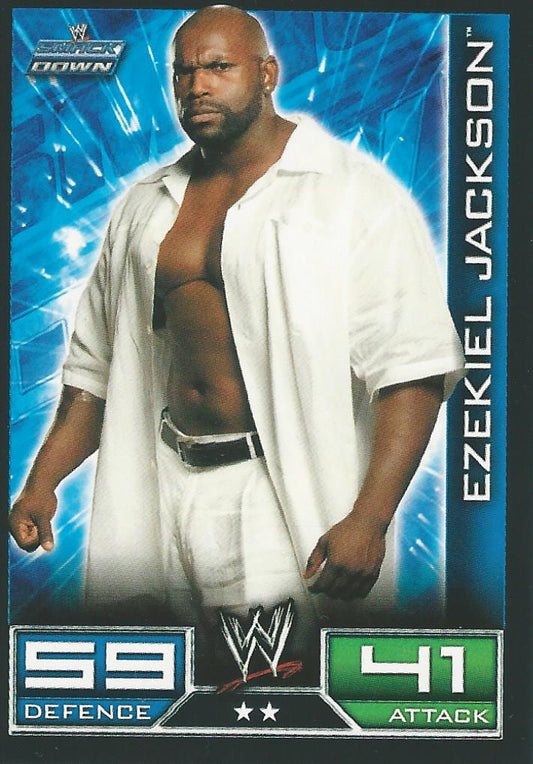 WWE Topps Slam Attax 2008 Ezekiel Jackson #80