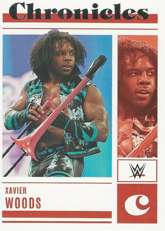 WWE Panini Chronicles 2023 Xavier Woods #80