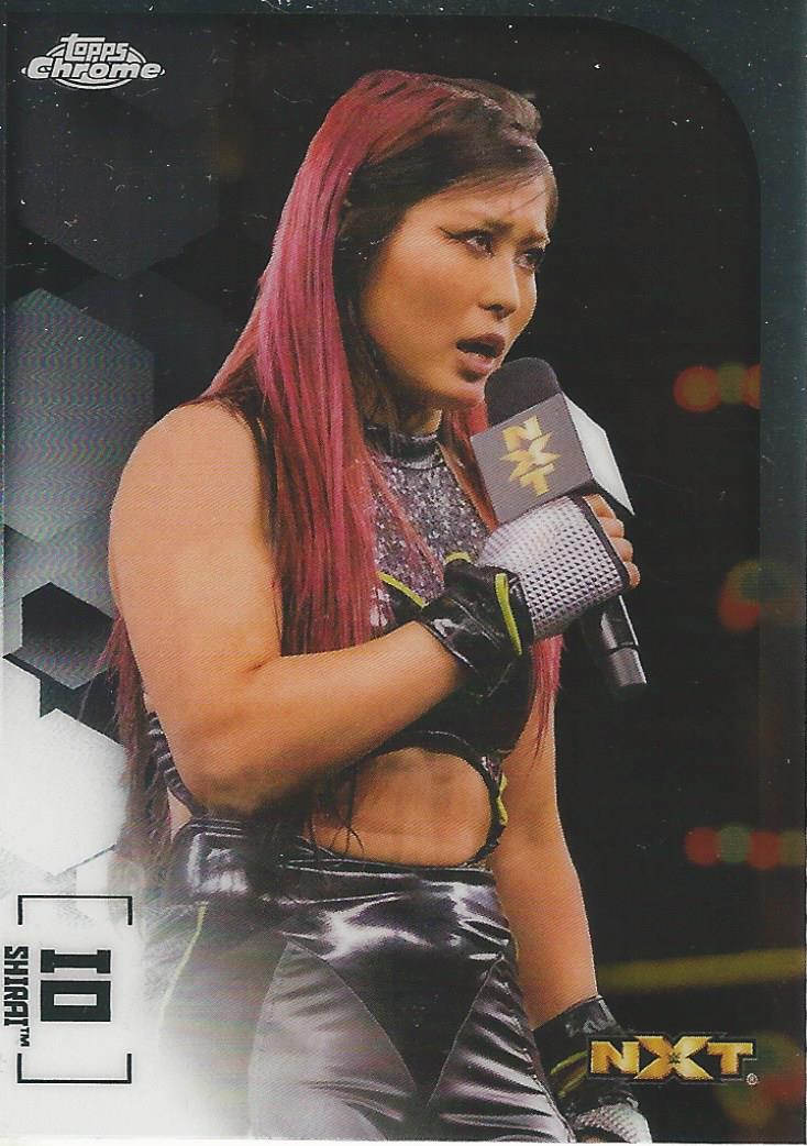 WWE Topps Chrome 2020 Io Shirai #80