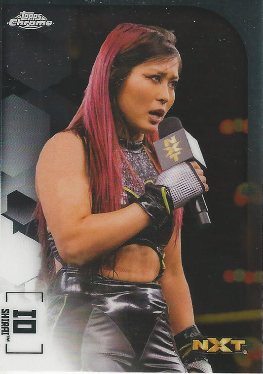 WWE Topps Chrome 2020 Io Shirai #80
