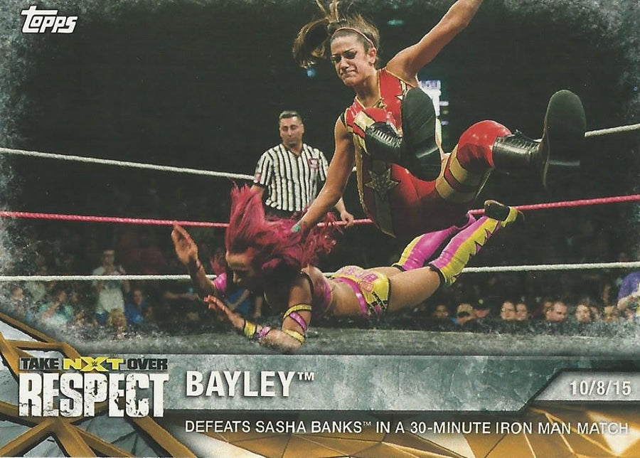 WWE Topps Women Division 2017 Bayley NXT-6