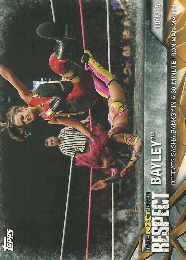 WWE Topps Women Division 2017 Bayley NXT-6 trading card PW Catalog