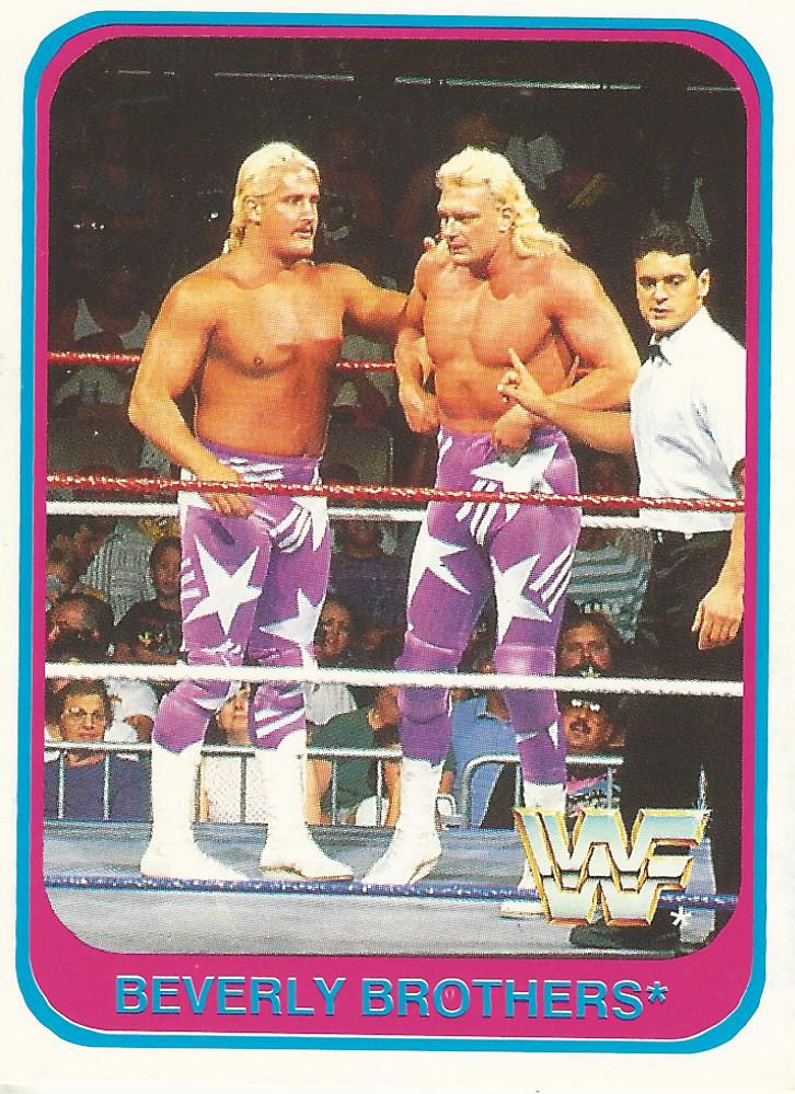 WWF Merlin 1991 Beverly Brothers #80