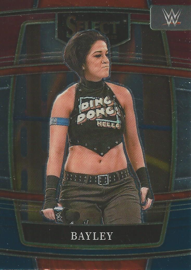 WWE Panini Select 2022 Red/Silver/Blue Bayley #80