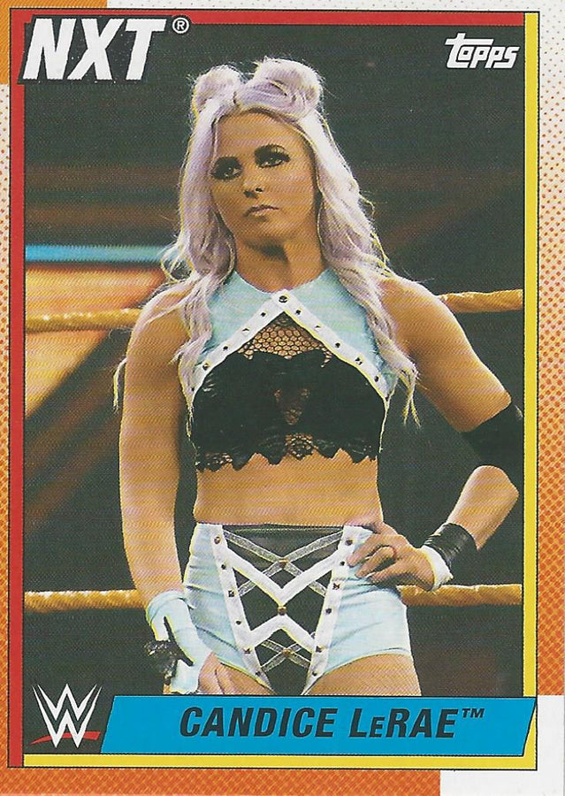 WWE Topps Heritage 2021 Candice LeRae #80