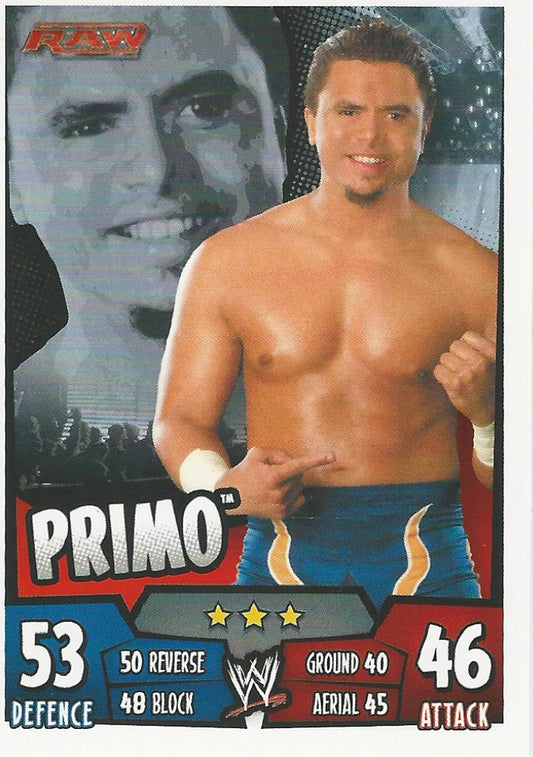 WWE Topps Slam Attax Rumble 2011 Primo #80