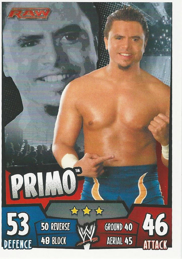 WWE Topps Slam Attax Rumble 2011 Primo #80