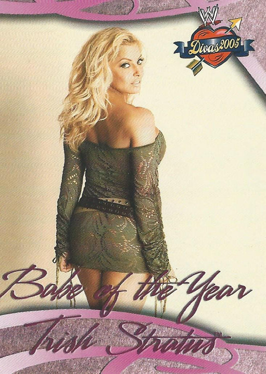 WWE Fleer Divas 2005 Trish Stratus #80