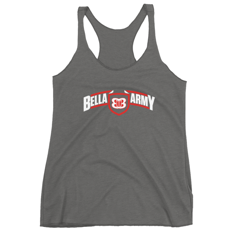 Bella Twins "Bella Army" Women's Racerback Tank Top