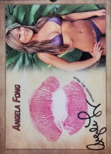 Angela Fong trading card PW Catalog