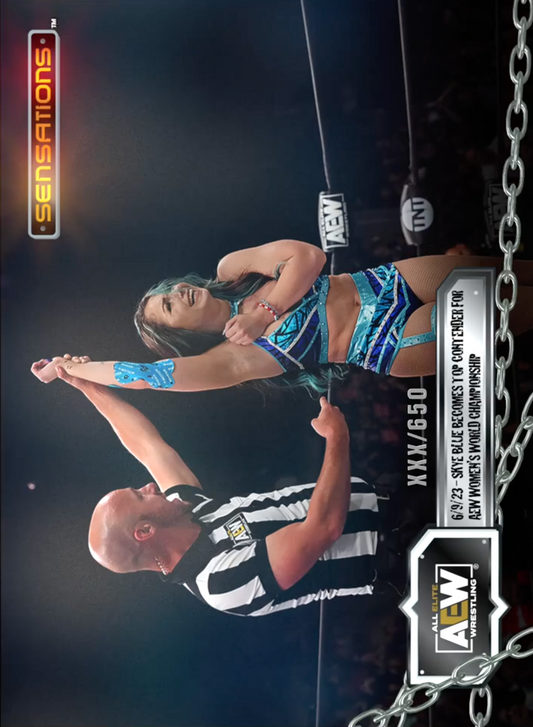 6/9/23 – Skye Blue – Skye Blue Becomes Top Contender for AEW Women’s World Championship