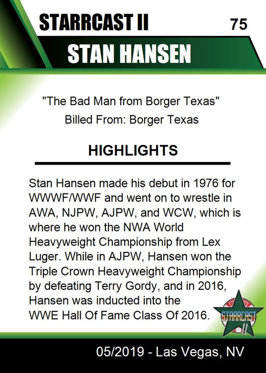 Stan Hansen