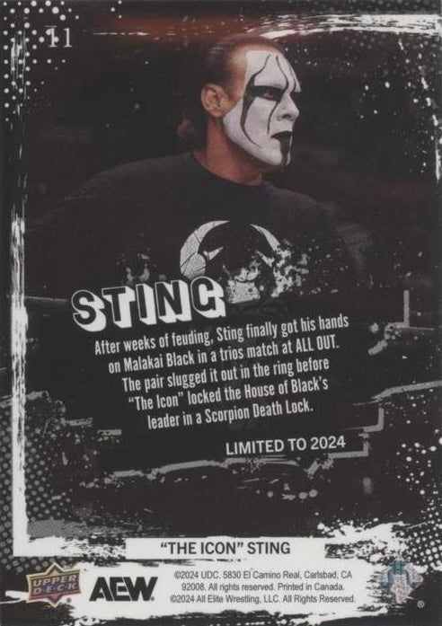 9/4/22 – Sting Went Toe-To-Toe With Malakai Black to Lead HIS Team to Victory at All Out