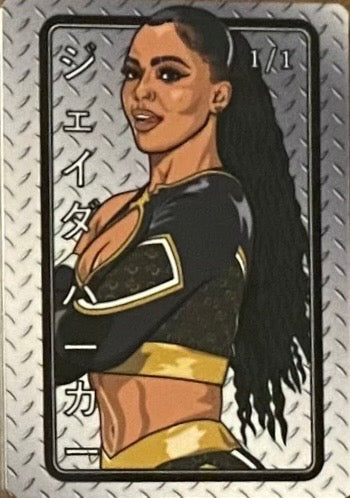 Jaida Parker trading card PW Catalog
