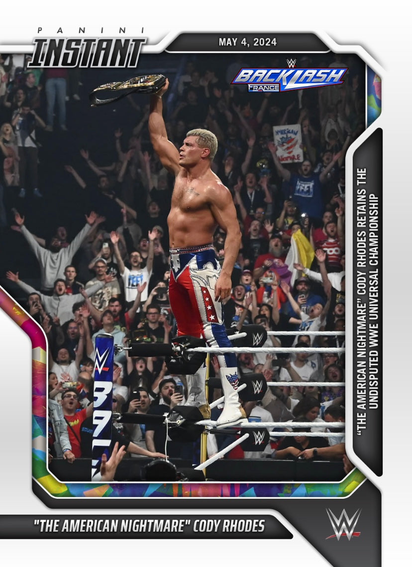 “The American Nightmare” Cody Rhodes – “the American Nightmare” Cody Rhodes Retains the Undisputed WWE Universal Championship