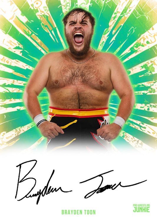 “Unkillable” Brayden Toon trading card PWcatalog