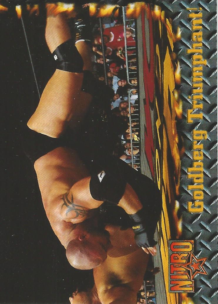 Topps WCW/NWO Nitro 1999 Goldberg #65